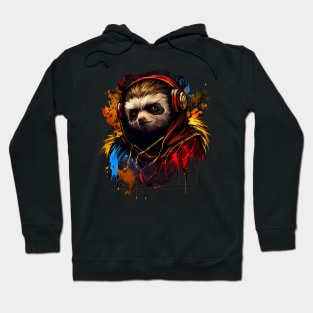 Badass Gangster Sloth Hoodie